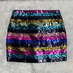 Express sequins skirt